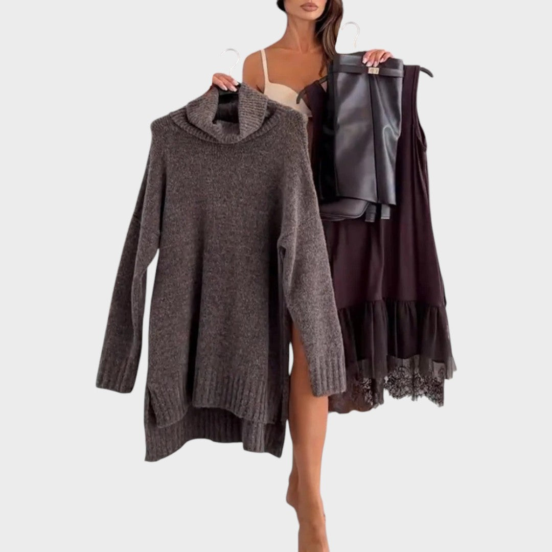 Aurora - Pullover- & Kleid-Set