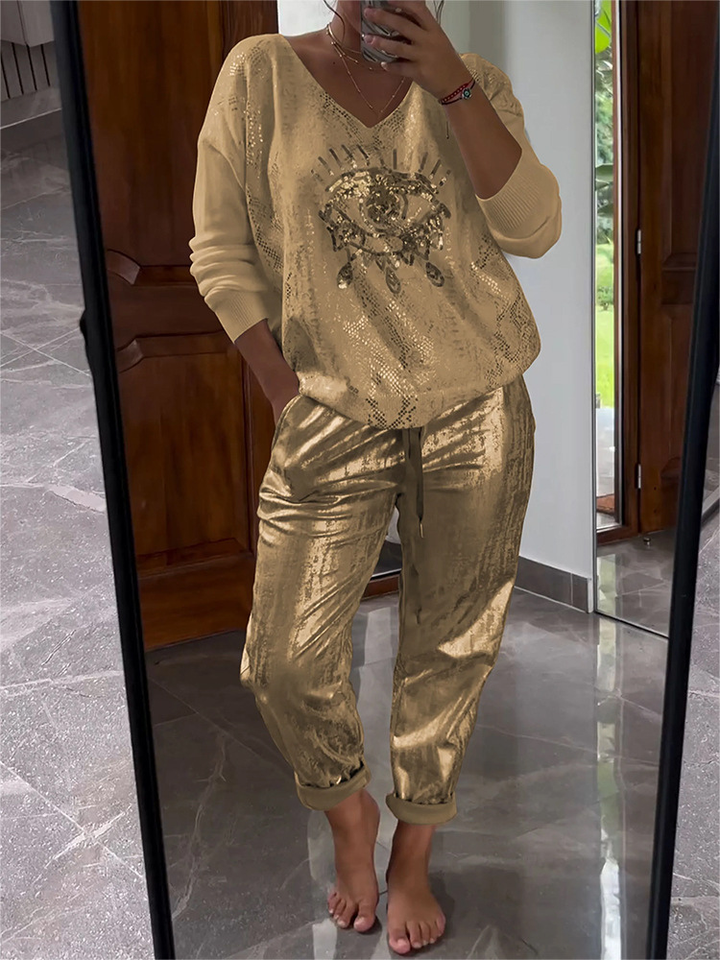 Arlise - Elegantes Casual-Zweiteiler-Set