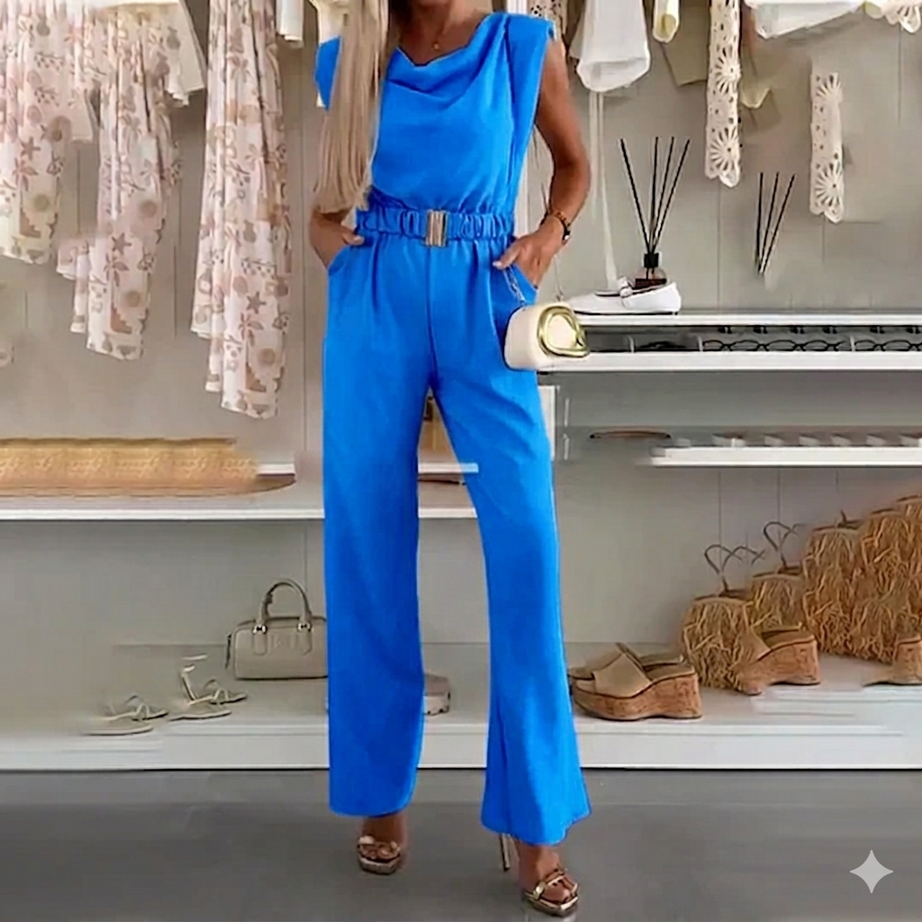 Zirelle - Eleganter Jumpsuit mit weitem