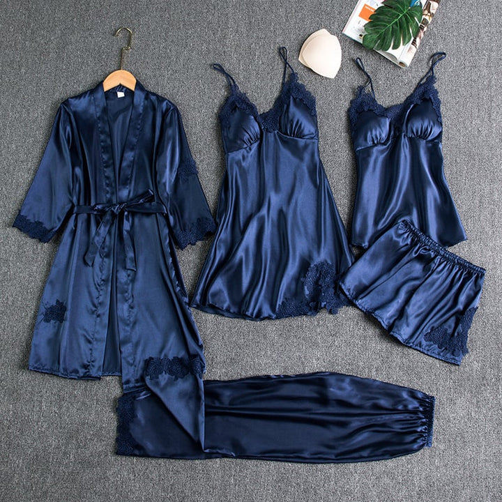 Dana - Elegantes Satin-Nachtwäsche-Set