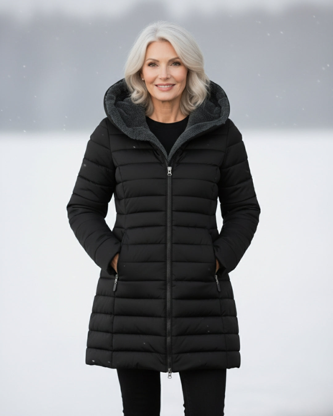 Clair - Puffer-Mantel mit Fleece-Futter