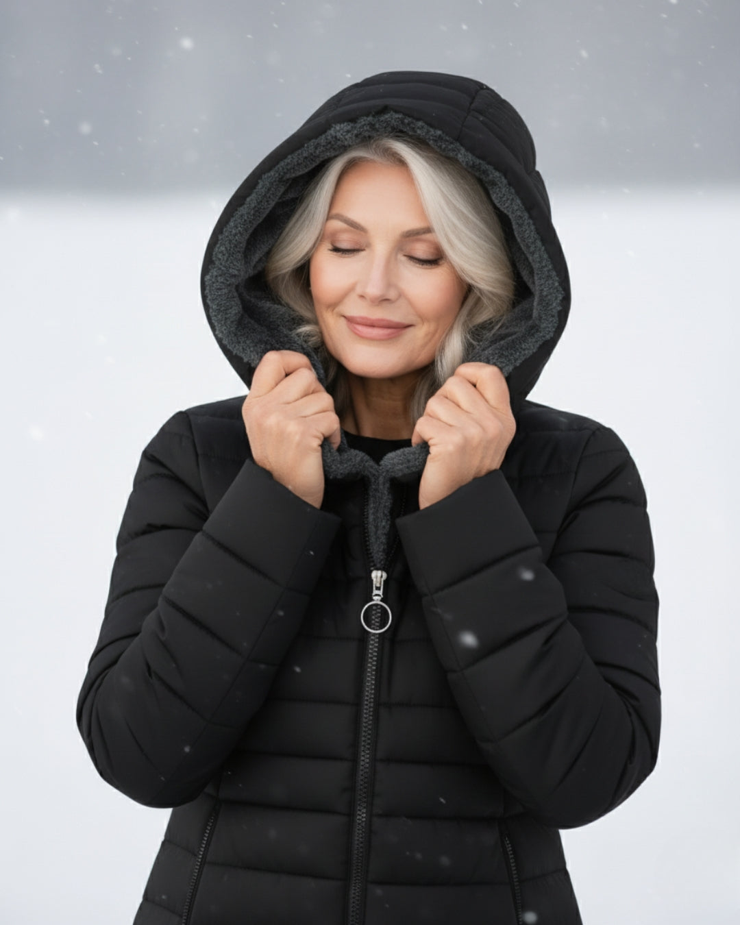 Clair - Puffer-Mantel mit Fleece-Futter