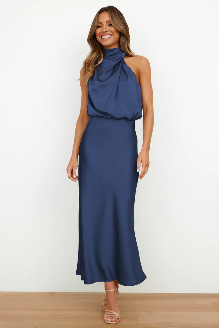 Violet - Sahara Drapiertes Kleid