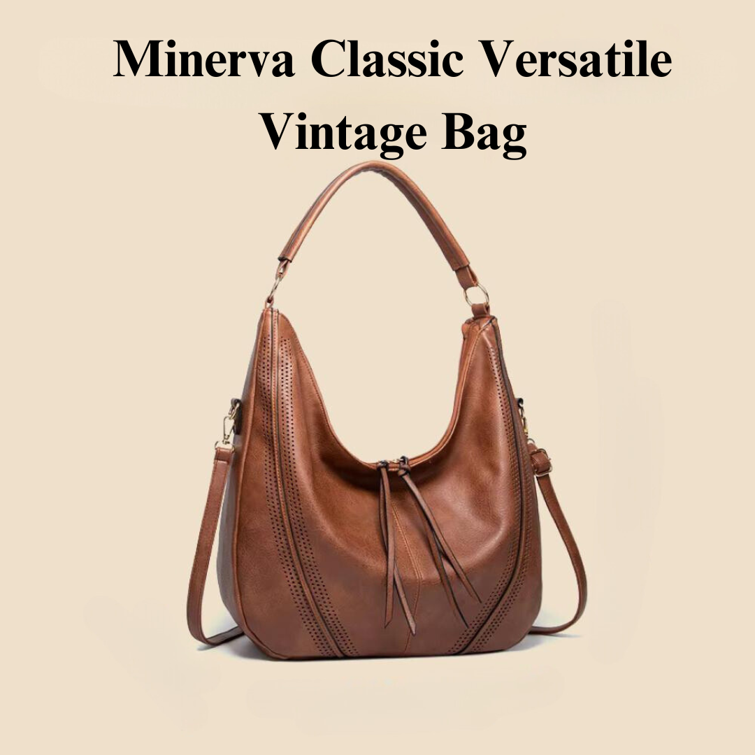 Minerva - Klassische und Vielseitige Vintage-Tasche