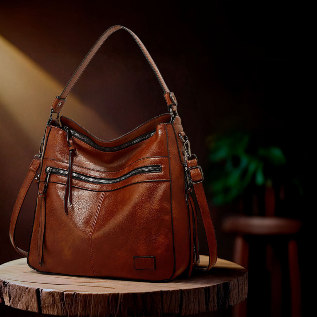 Muriel - Vintage-Charme Schultertasche