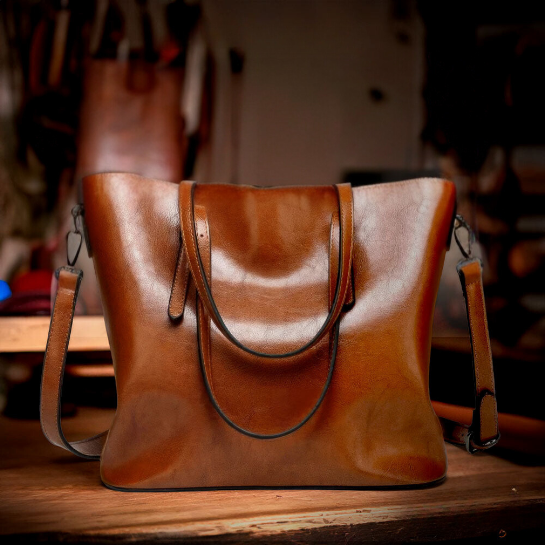 Nicole - Bevorzugte Vintage-Schultertasche
