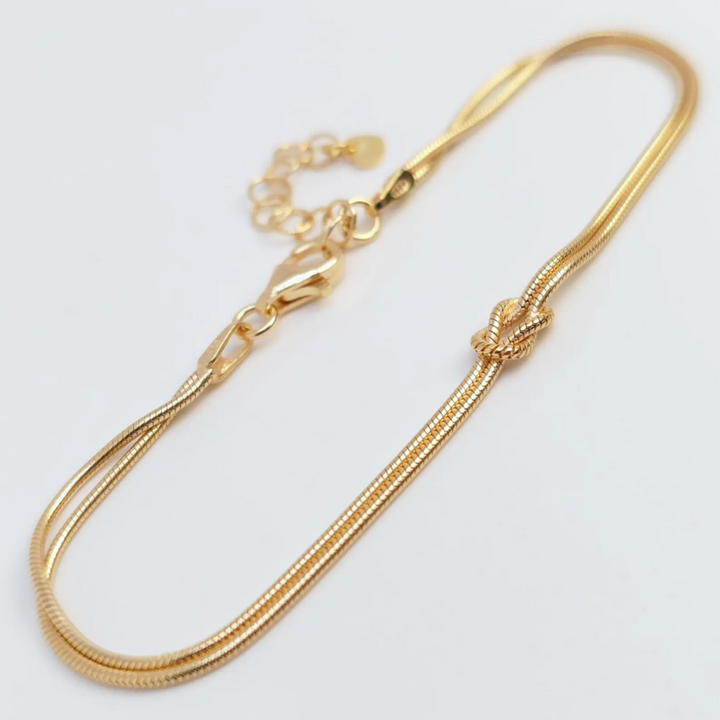Eternal Knot Armband - Unterstütze Brustkrebs (1+1 GRATIS)