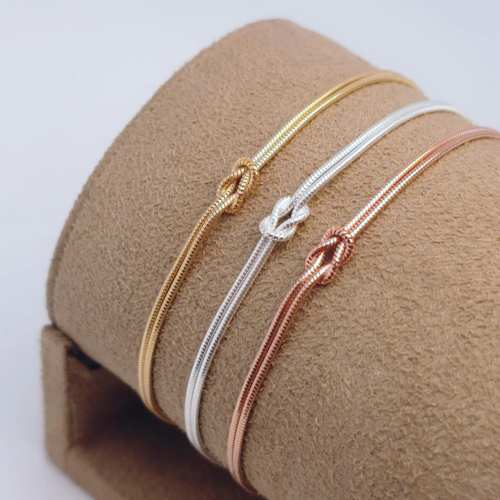Eternal Knot Armband - Unterstütze Brustkrebs (1+1 GRATIS)
