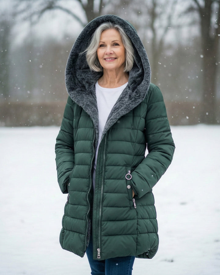 Clair - Puffer-Mantel mit Fleece-Futter