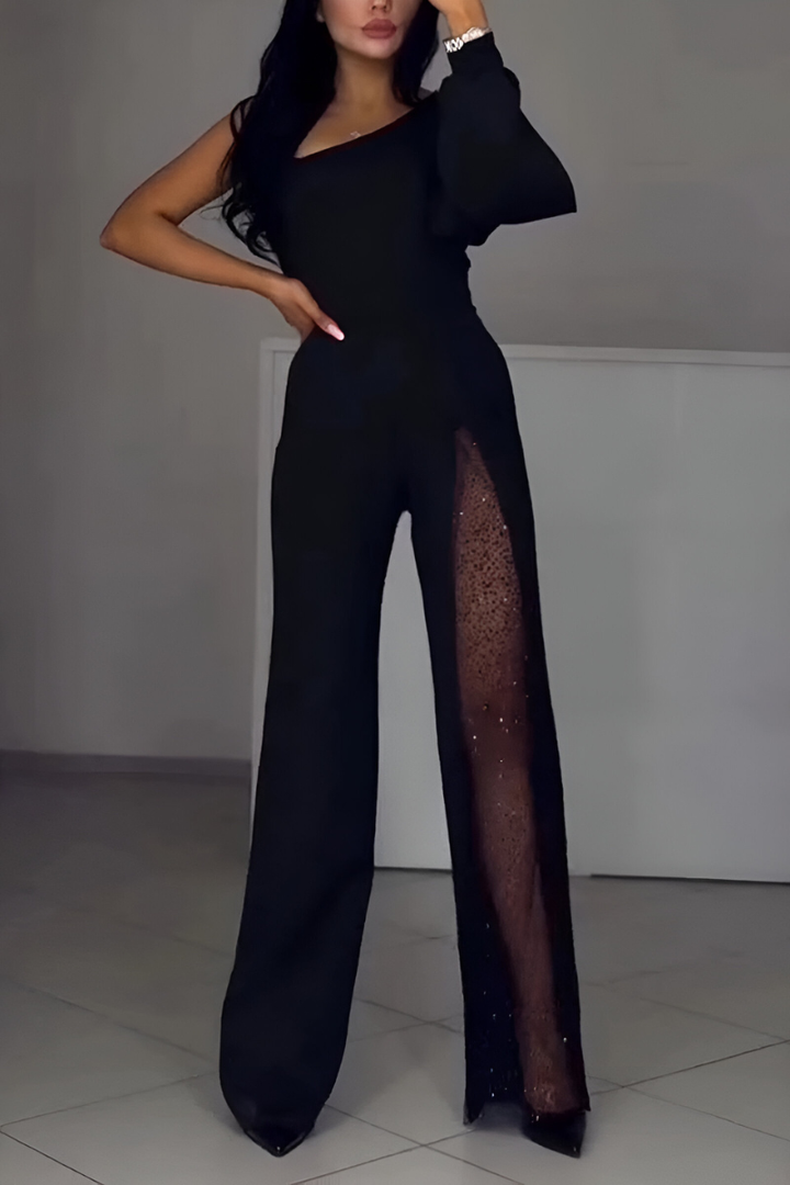 Ines - Moderner Overall mit weitem Bein