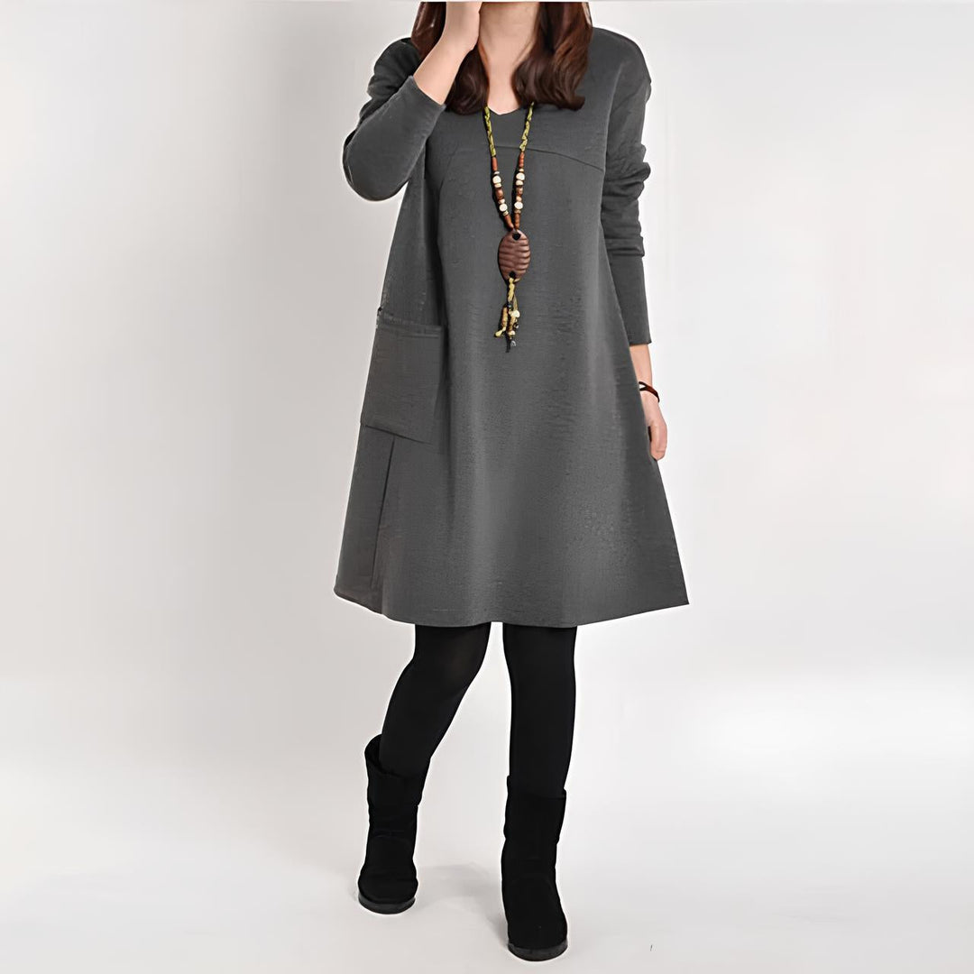 Ilona - klassisches Pulloverkleid
