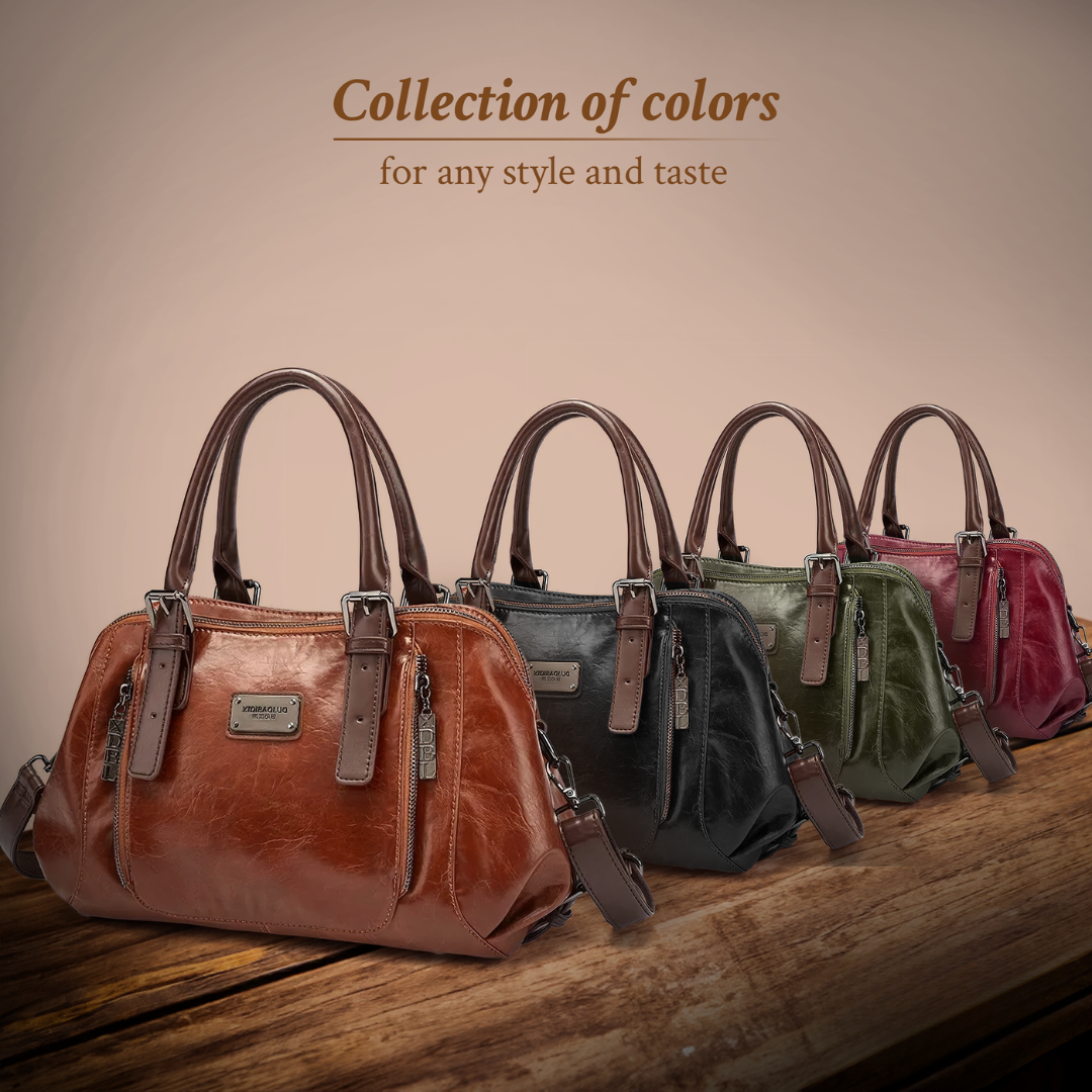 Katherine - Luxe Statement-Lederhandtasche