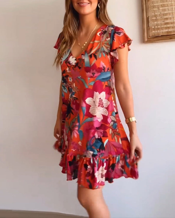Coraline - Florales Kleid für mühelose