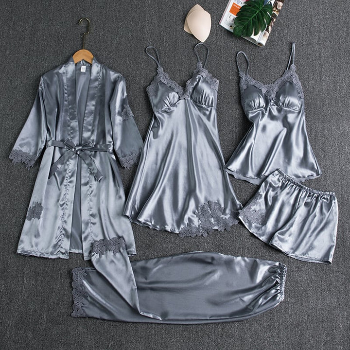Dana - Elegantes Satin-Nachtwäsche-Set