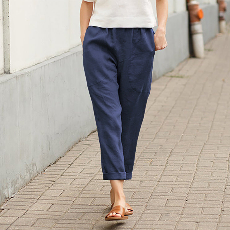 Alina - Lässige Hose aus Baumwolle