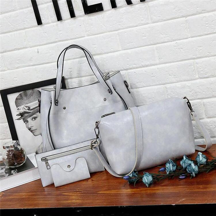 Riley - Vintage Soft 4-tlg. Ledertaschen-Set