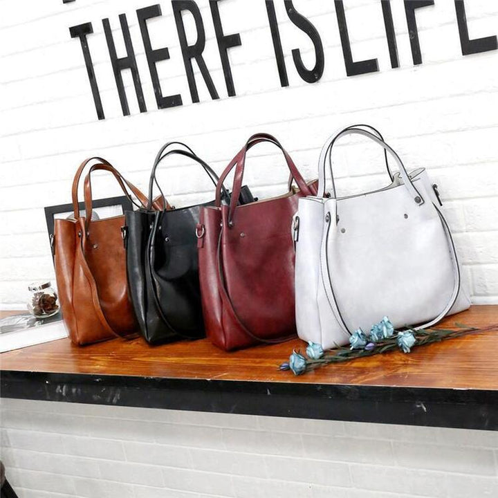 Riley - Vintage Soft 4-tlg. Ledertaschen-Set