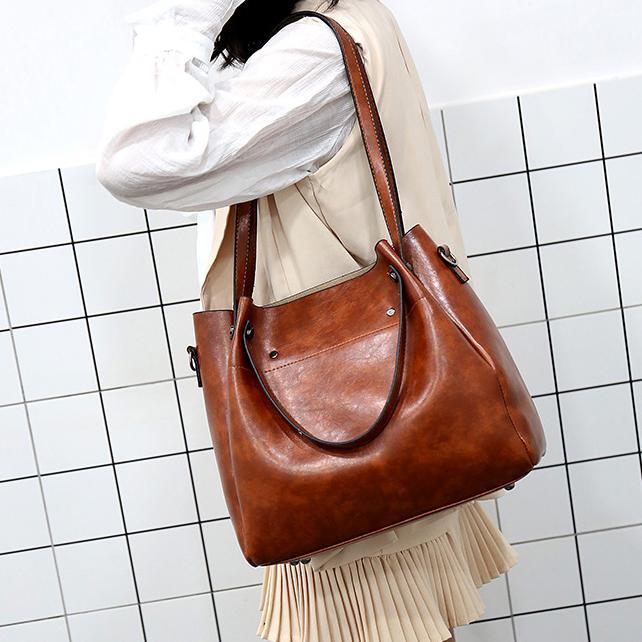 Riley - Vintage Soft 4-tlg. Ledertaschen-Set