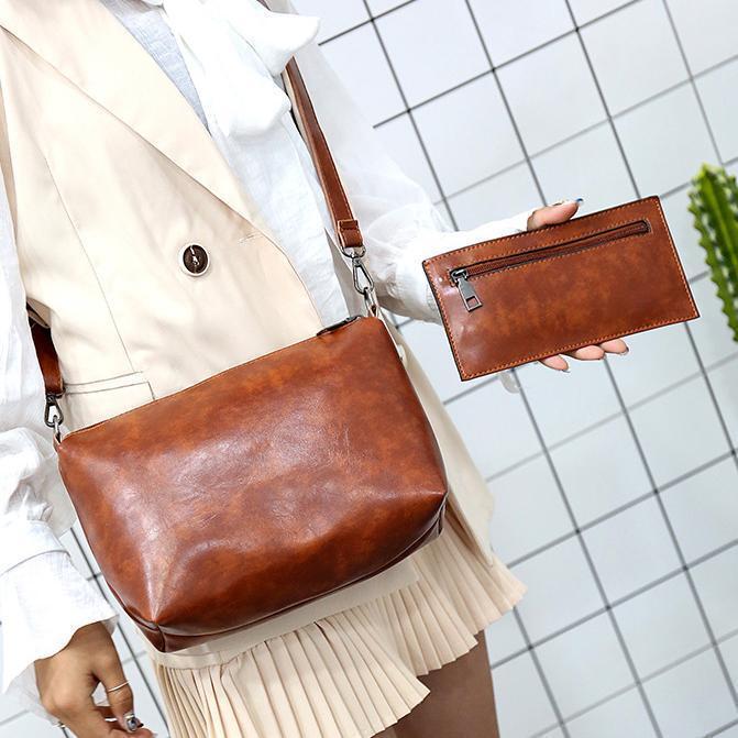 Riley - Vintage Soft 4-tlg. Ledertaschen-Set