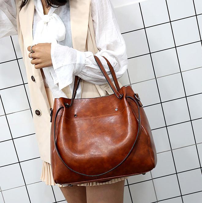 Riley - Vintage Soft 4-tlg. Ledertaschen-Set