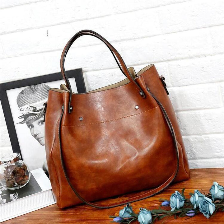 Riley - Vintage Soft 4-tlg. Ledertaschen-Set