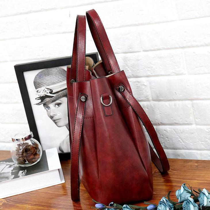 Riley - Vintage Soft 4-tlg. Ledertaschen-Set
