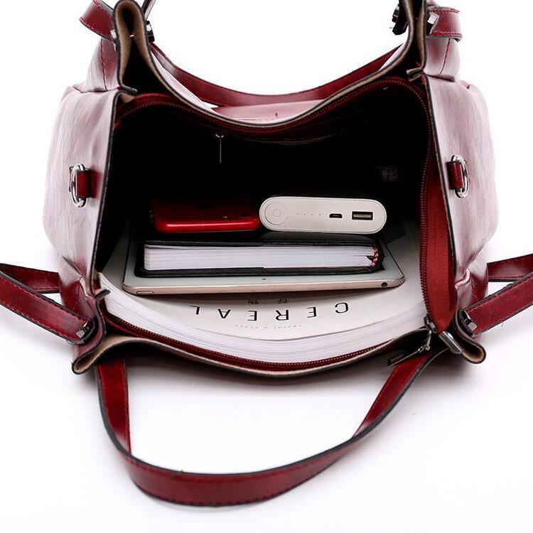 Riley - Vintage Soft 4-tlg. Ledertaschen-Set