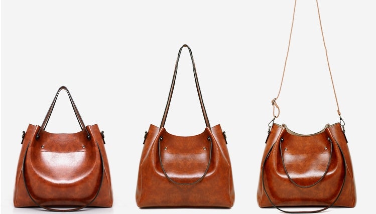 Riley - Vintage Soft 4-tlg. Ledertaschen-Set