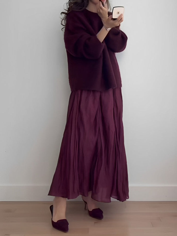 Celestina - Ensemble aus Rock und Pullover