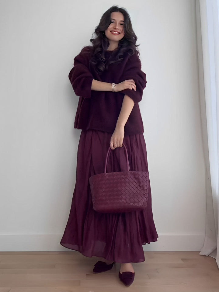 Celestina - Ensemble aus Rock und Pullover
