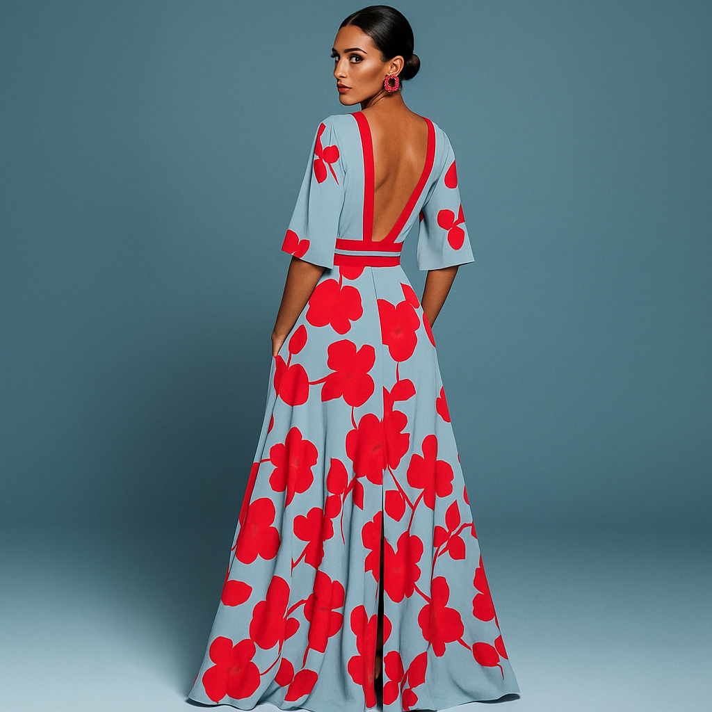 Layla - Elegantes Kleid aus Viskose