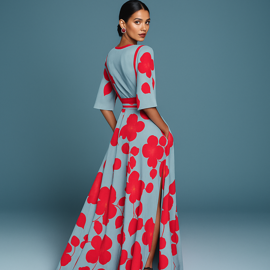 Layla - Elegantes Kleid aus Viskose