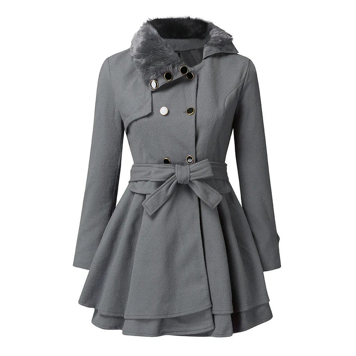 Yena - Schicker Trenchcoat mit veganem