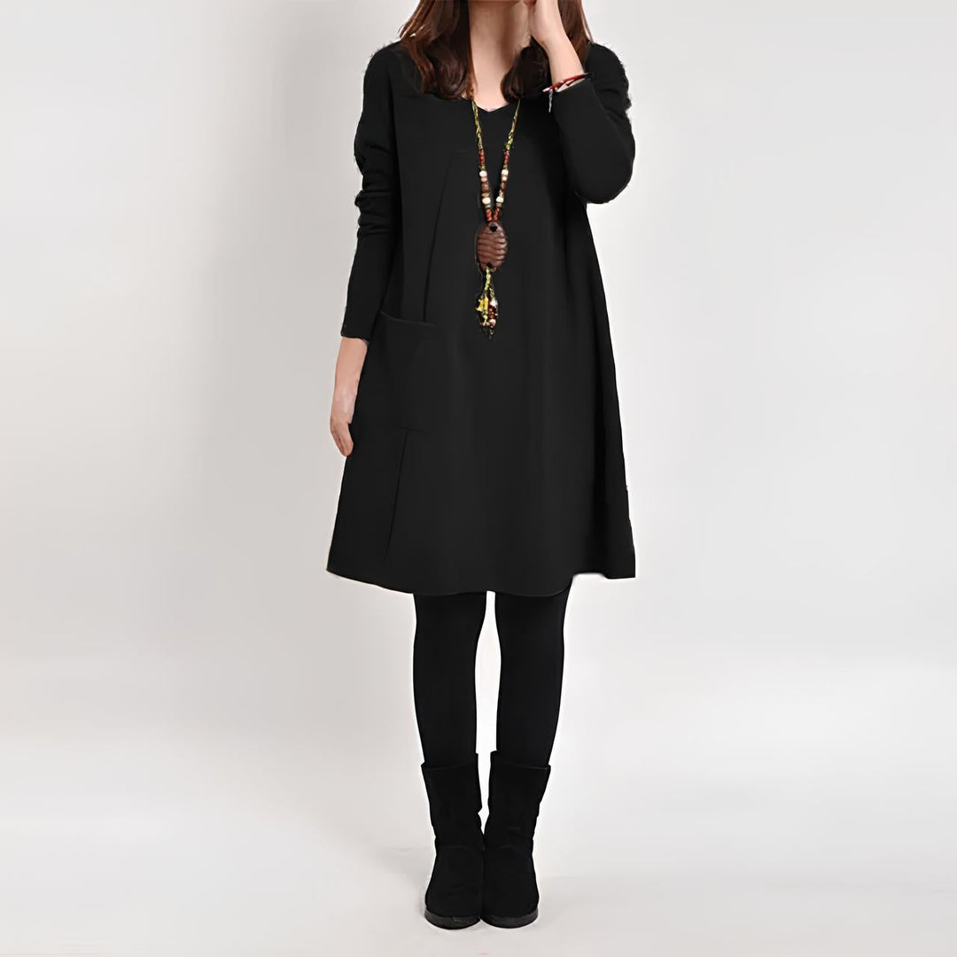 Ilona - klassisches Pulloverkleid