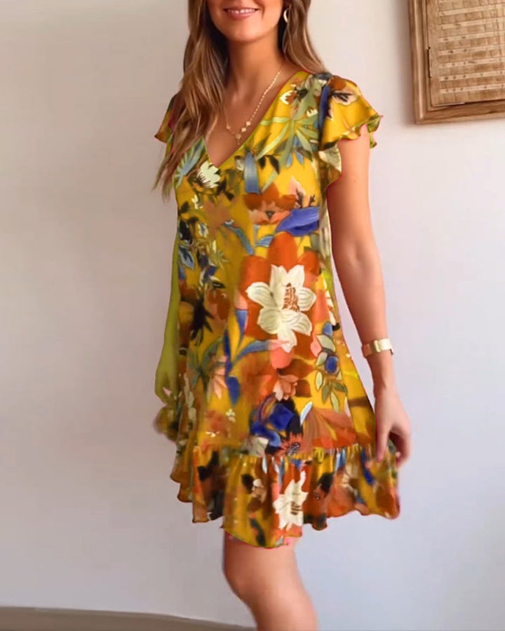 Coraline - Florales Kleid für mühelose