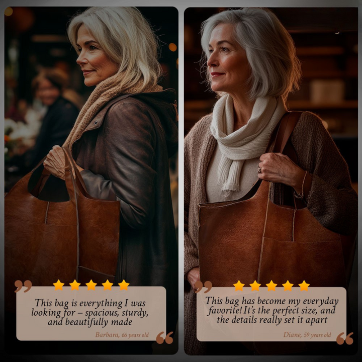 Ruth - Zeitlose Allure Leder-Tote-Tasche