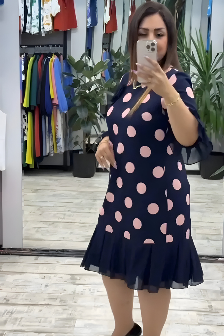 Pia - Stilvolles, komfortables Midikleid