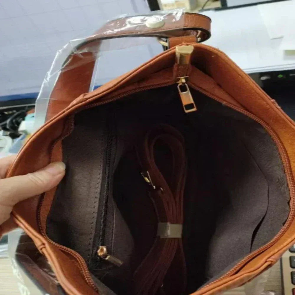 Georgia - Vintage Schultertasche der zeitlosen