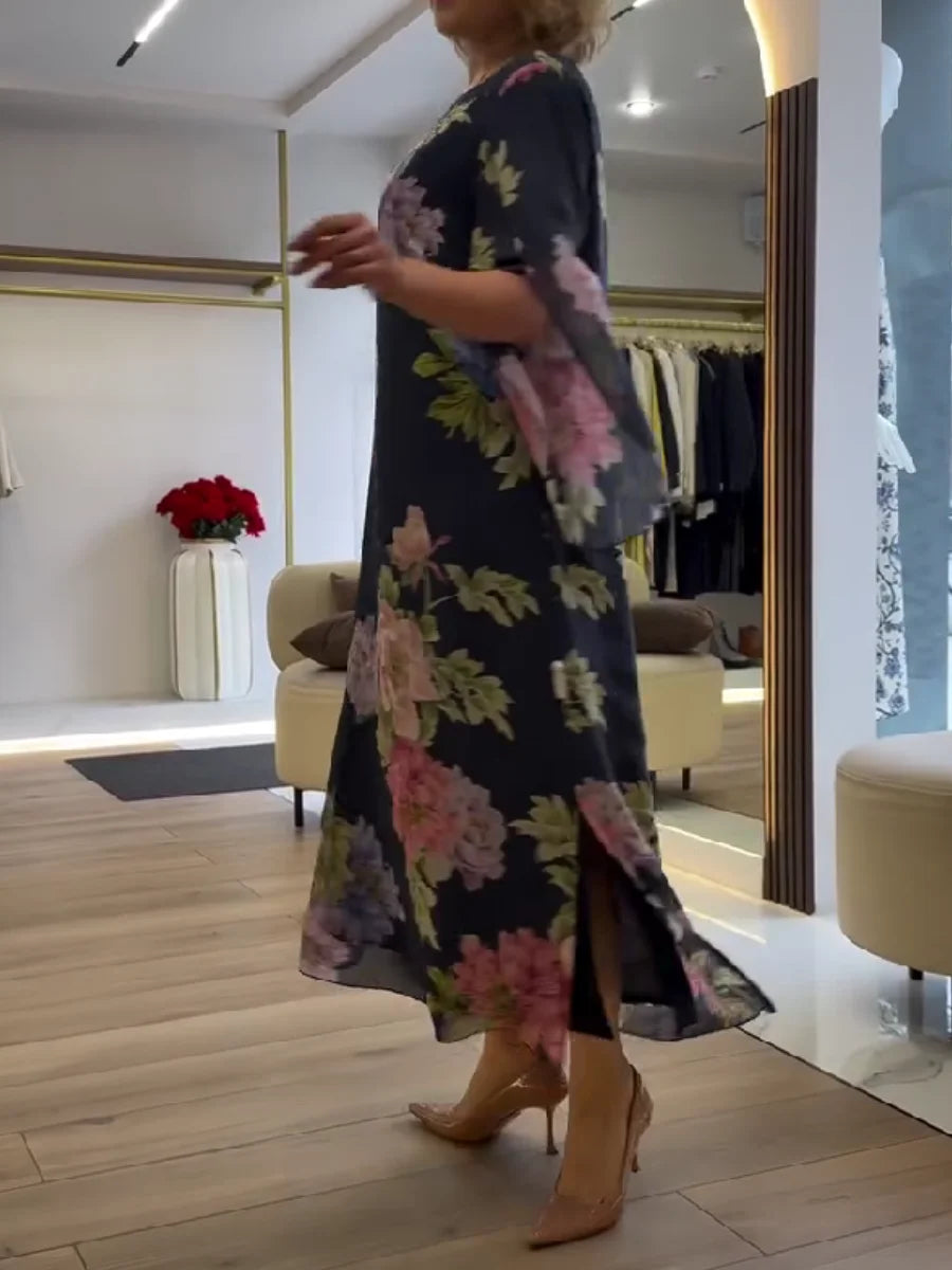 Yael - Maxikleid mit Blumenmuster