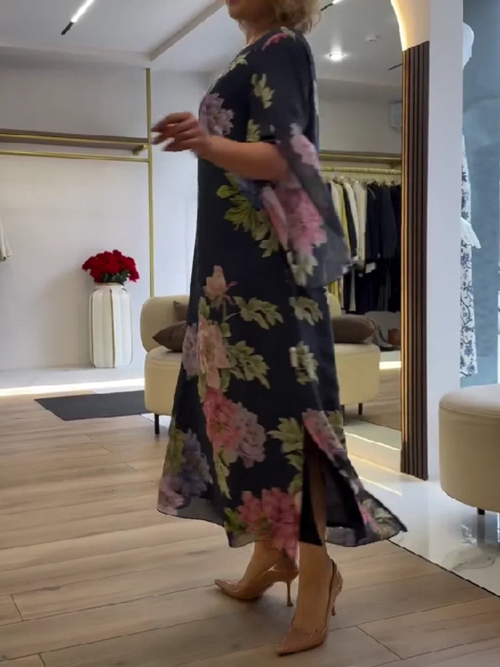 Yael - Maxikleid mit Blumenmuster