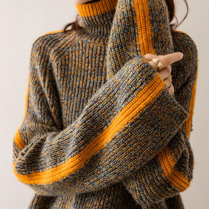 Zoé - Pullover mit rollkragen aus