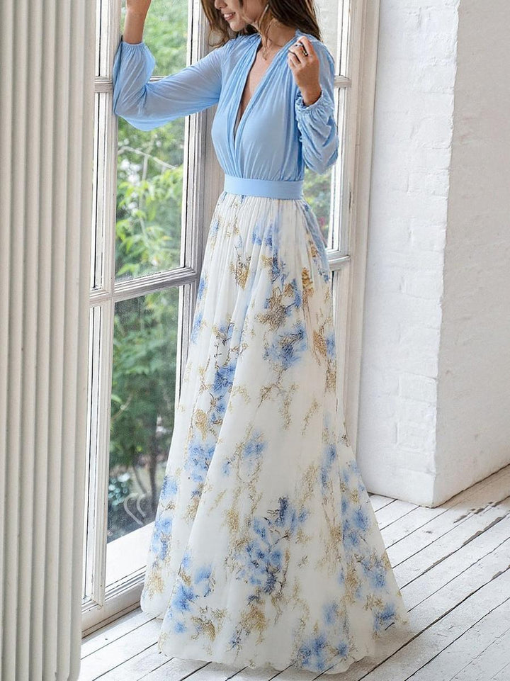 Penelope - Florales Maxikleid