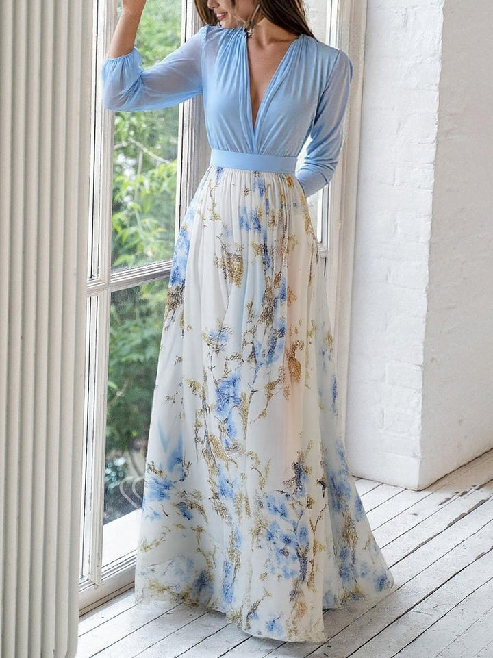 Penelope - Florales Maxikleid