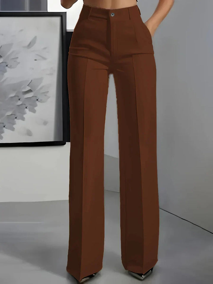 Hodit - Stilvolle Stretchhose mit Hoher