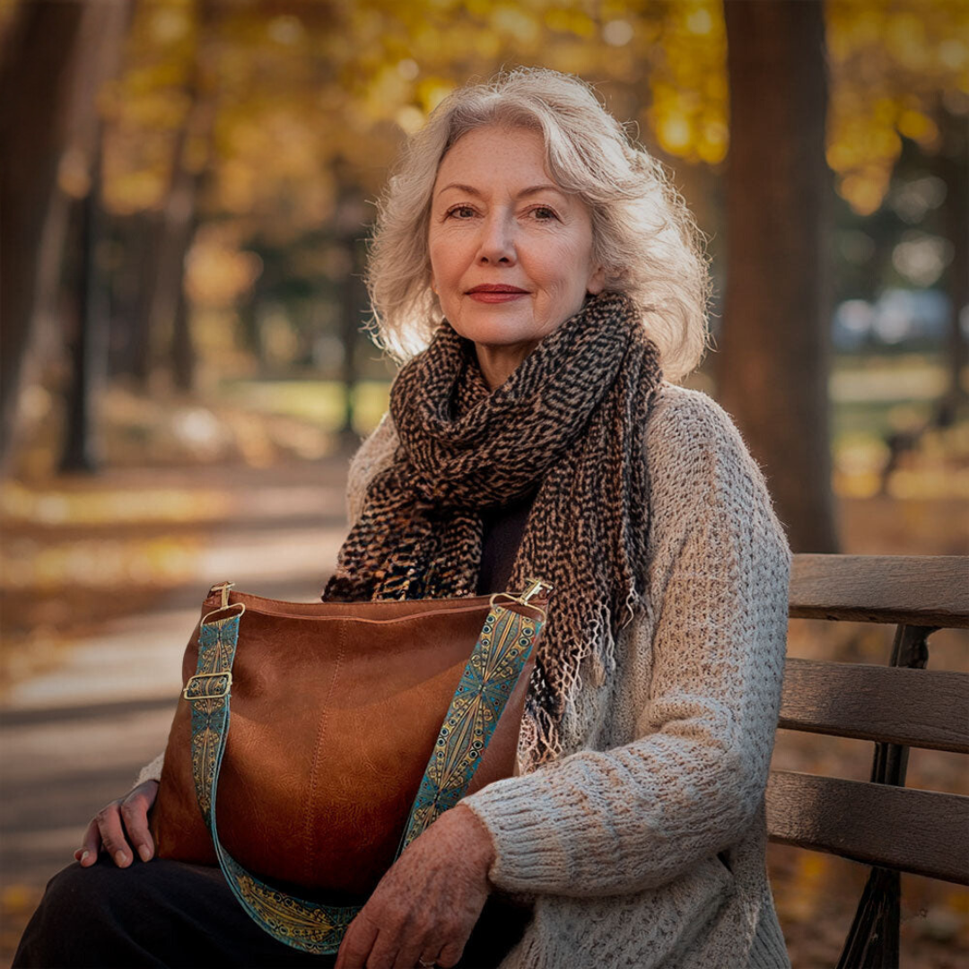 Chelsey - Elegante Vintage Schultertasche