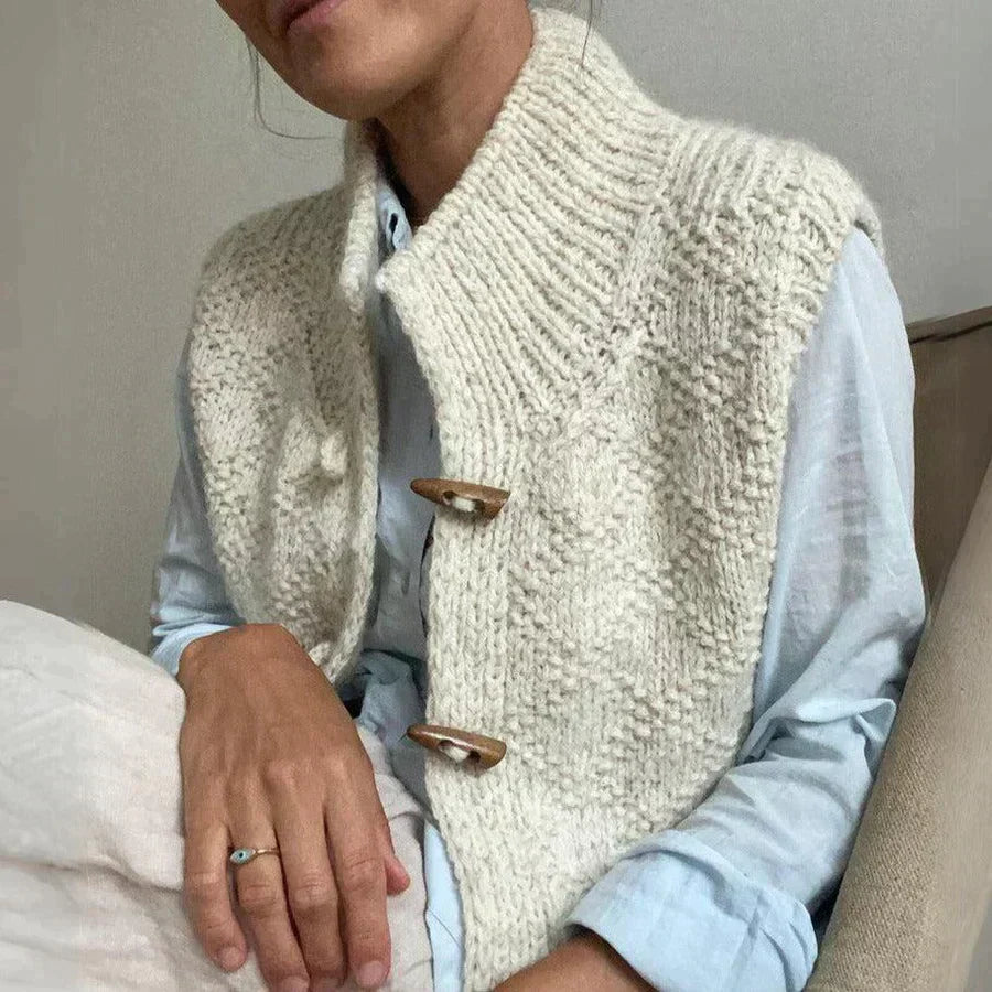 Xandra - Wollweste Stricken