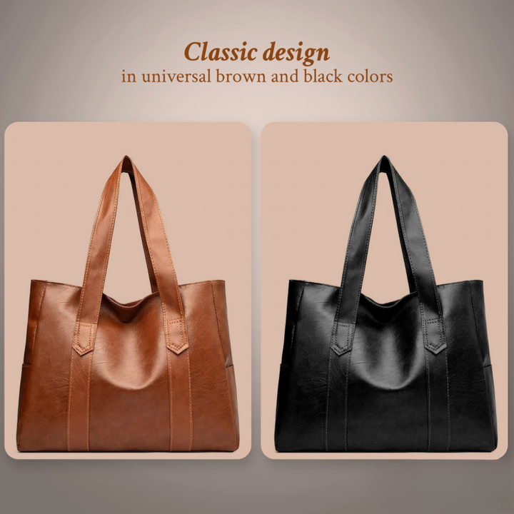 Susan - Minimalistische Luxus-Leder-Umhängetasche