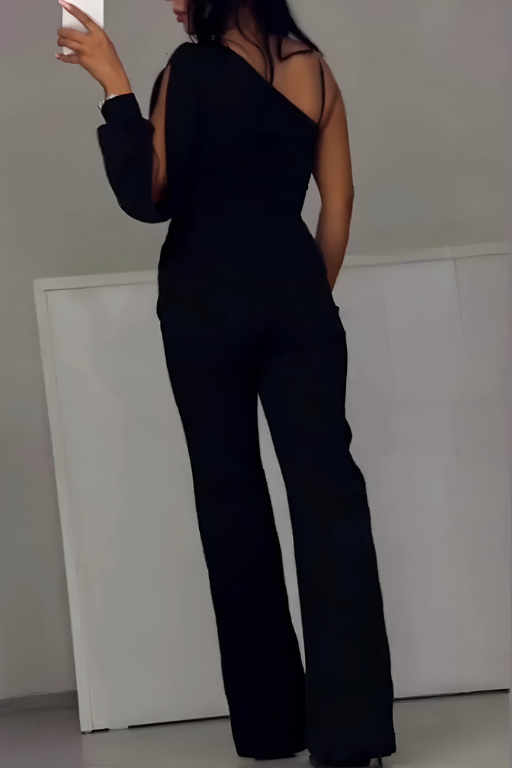 Ines - Moderner Overall mit weitem Bein