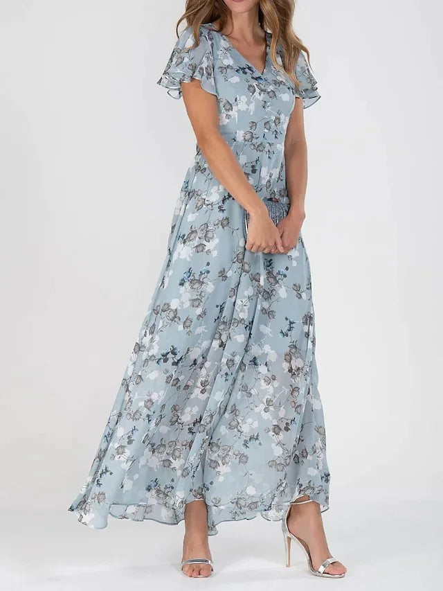 Mila - Schmeichelhaftes Glam Midikleid
