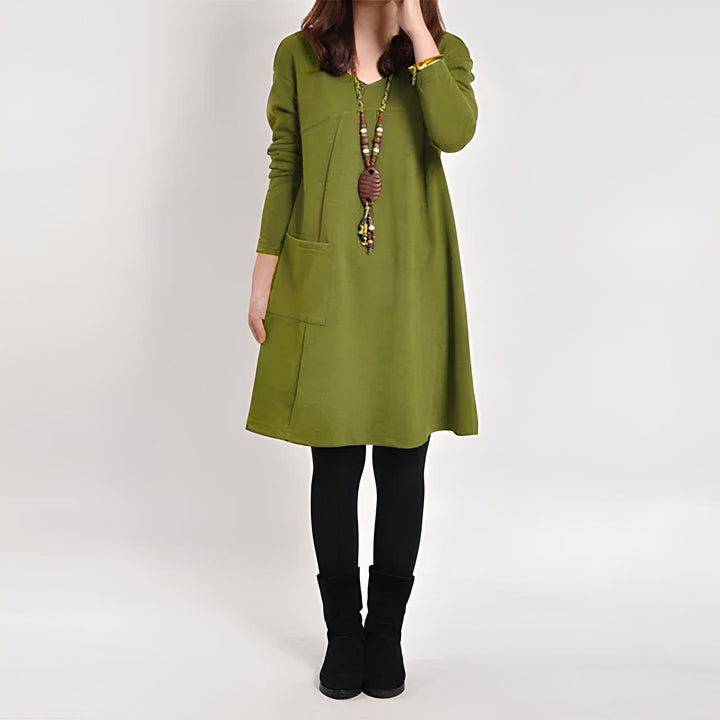Ilona - klassisches Pulloverkleid